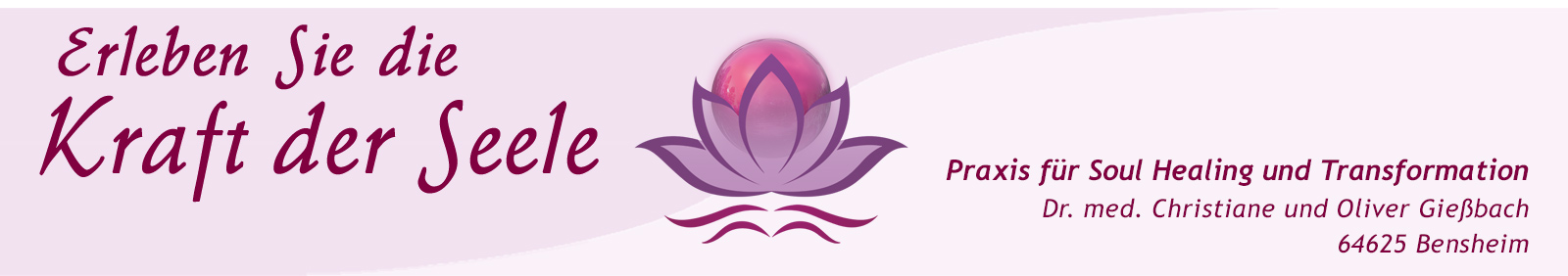 Praxis fr Soul Healing und Transformation UG | 64625 Bensheim: ganzheitliche Selbstheilungstechniken nach Dr. und Master Zhi Gang Sha zur Transformation aller Lebensbereiche - www.KraftderSeele.de